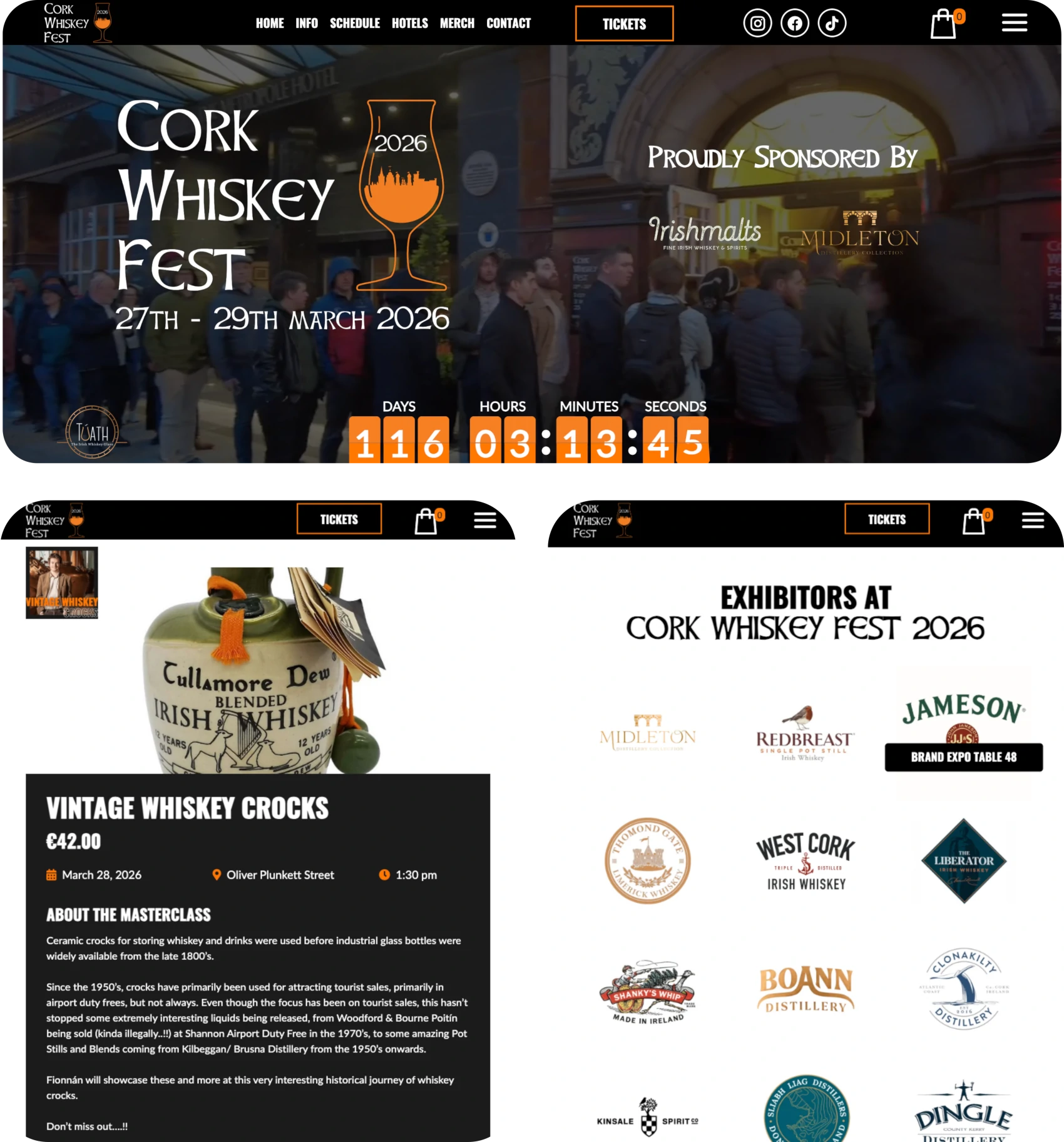 festival web design