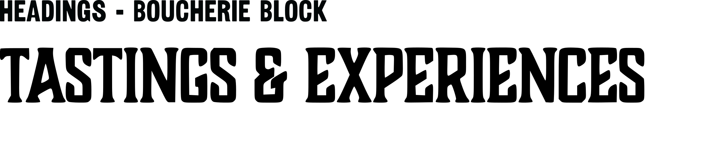 Boucherie Block